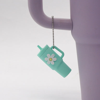 Silicone cup decoration