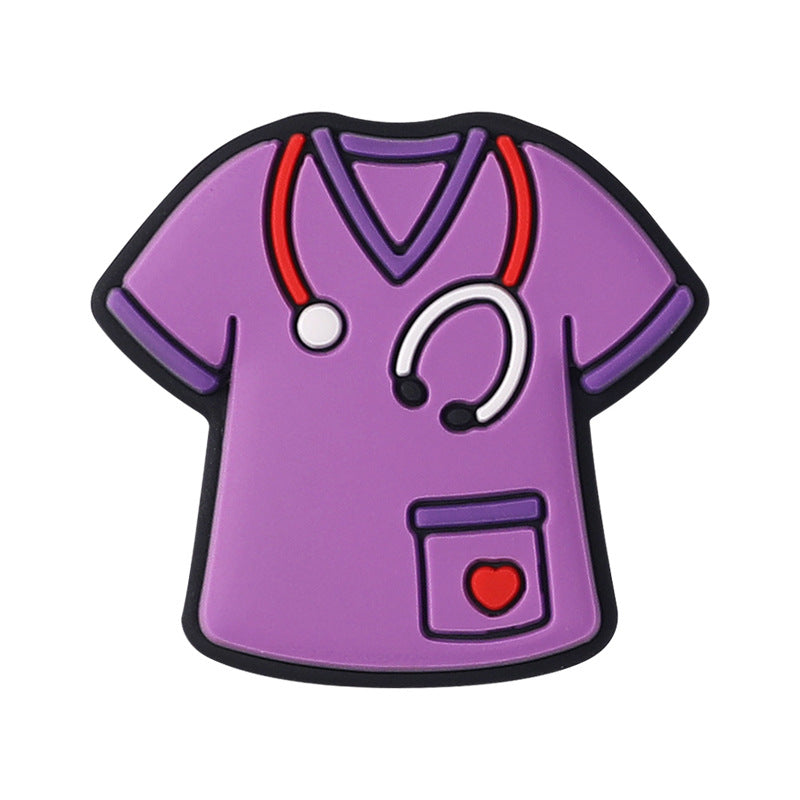 Nurse clothing silicone beads