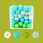 4 colors, 40 mixed dispersion beads