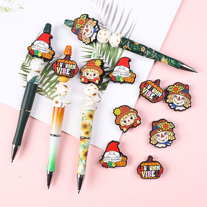 Scarecrow silicone beads