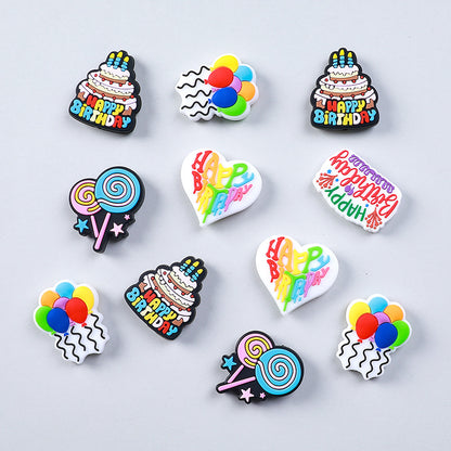 Birthday party decoration silicone beads