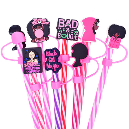 Fashionable girl Straw Cap