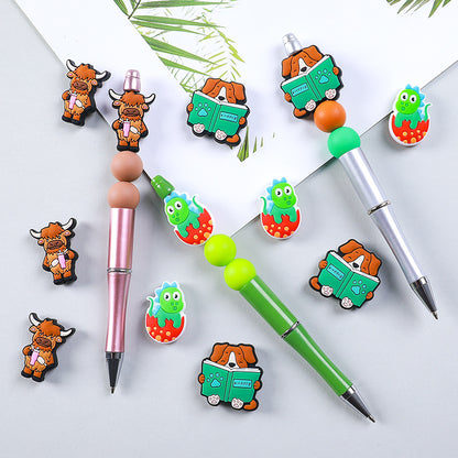 Highland Cow Silicone Beads