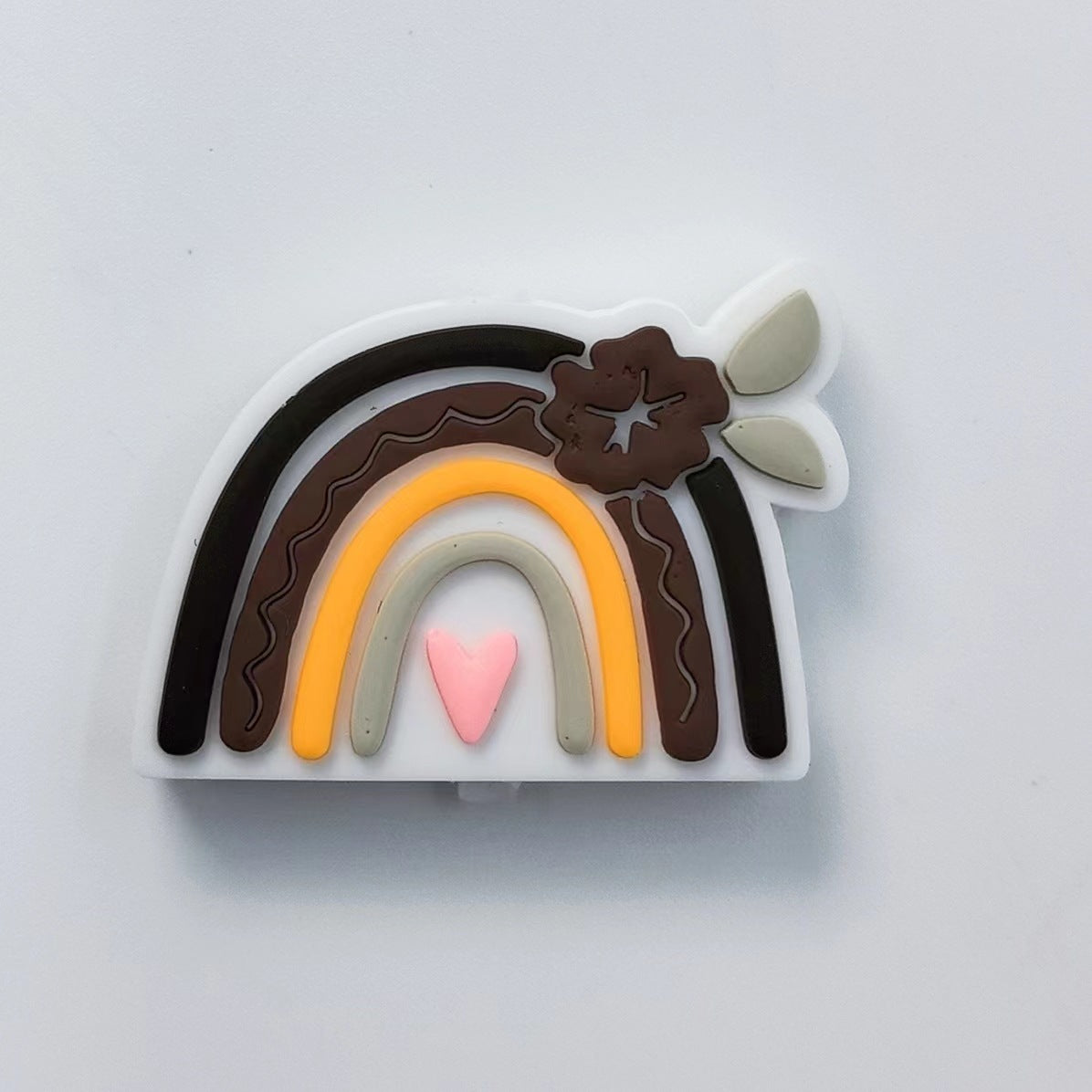 Rainbow silicone cute cartoon