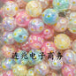 Acrylic jelly coated with color