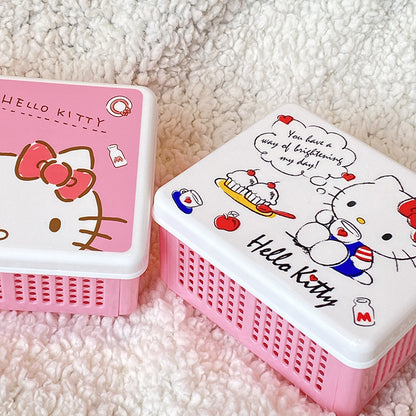 Sanrio Kitty Storage Basket Storage Box