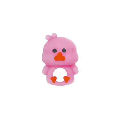 New Yellow Duck 3D Silicone Beads