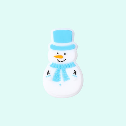 Snowman Polar Bear Silicone Beads