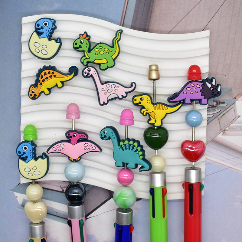 Cartoon dinosaur focal