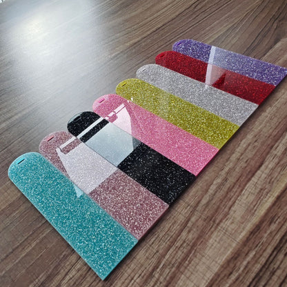 Loose powder acrylic sticker music bookmark