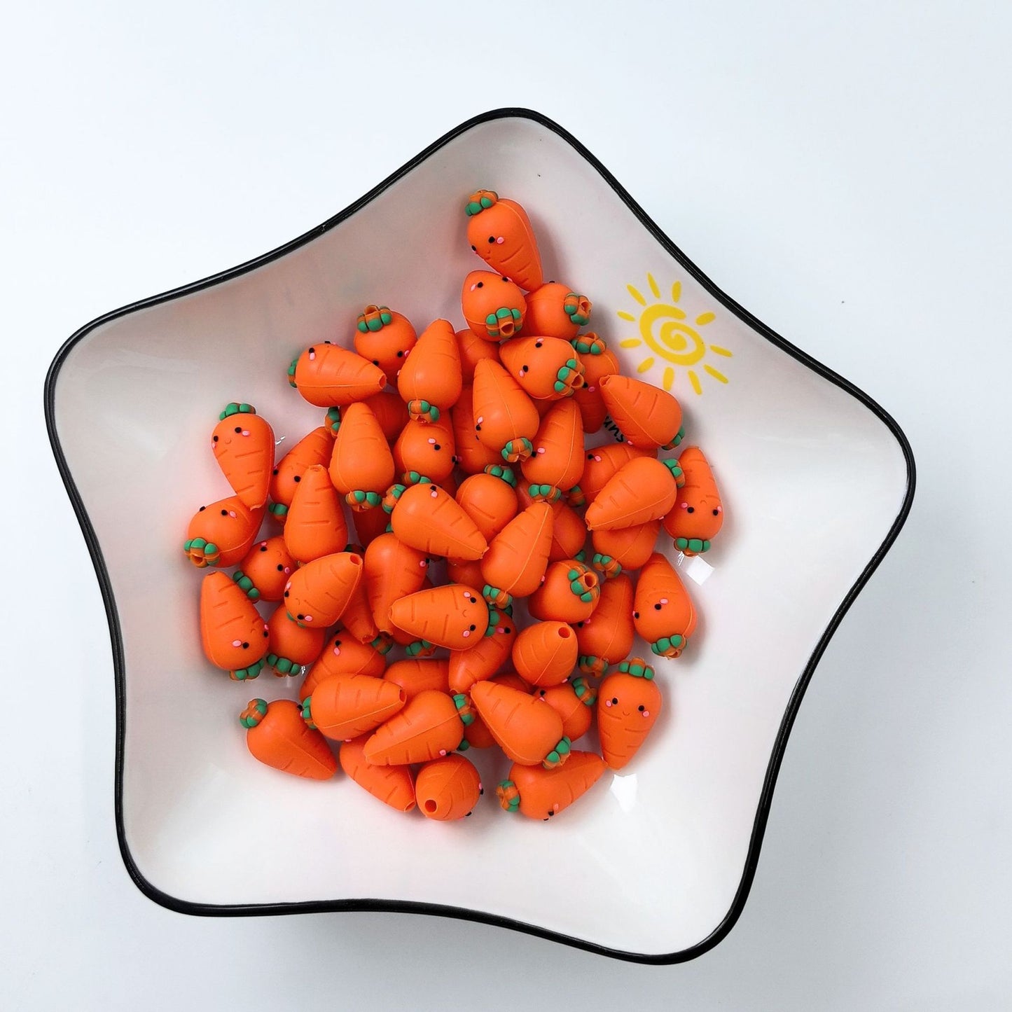 Carrot 3D  silicone cute cartoon