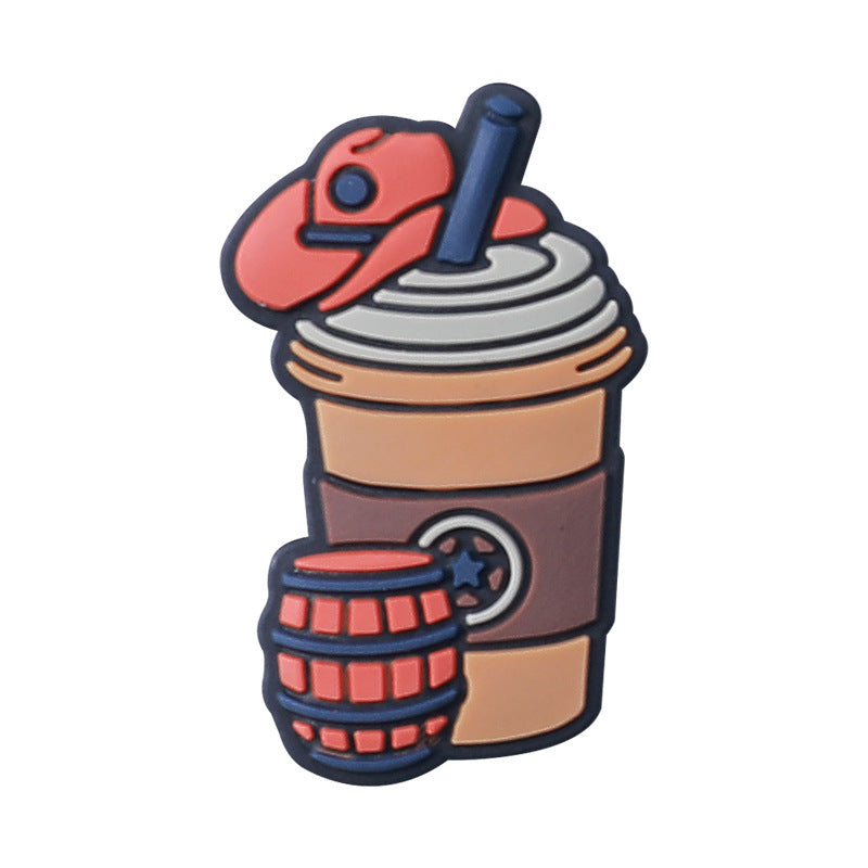 Silicone beads for coffee cups