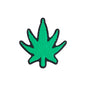 Green leaf silicone beads