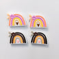 Rainbow silicone cute cartoon