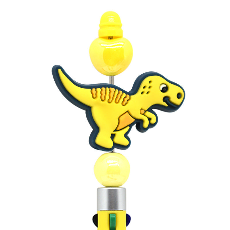 Cartoon dinosaur focal