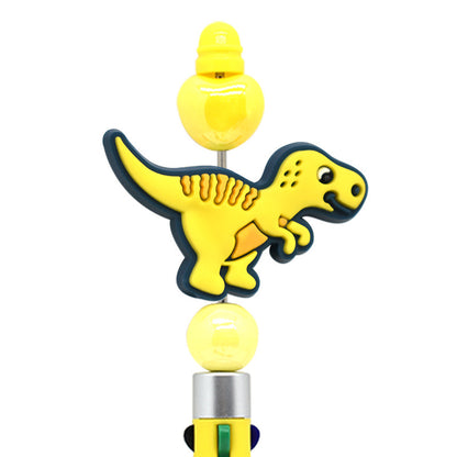 Cartoon dinosaur focal