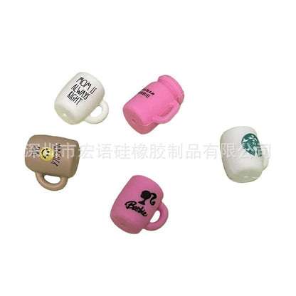 Silicone beads for cups