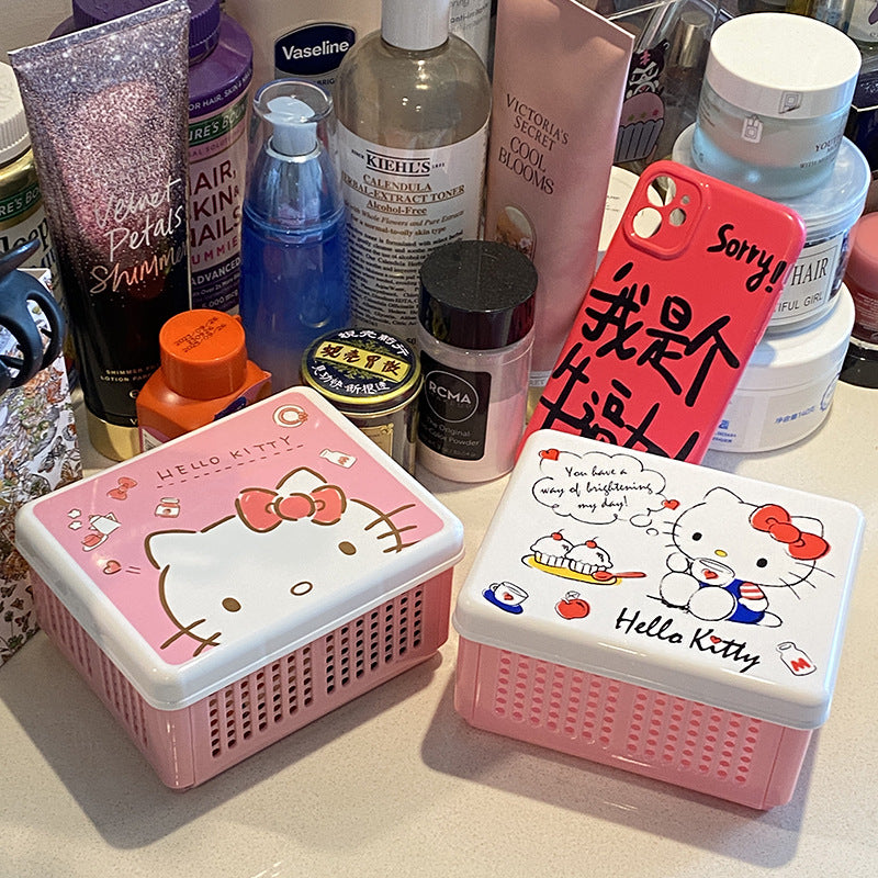 Sanrio Kitty Storage Basket Storage Box