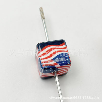 Square bead bead acrylic