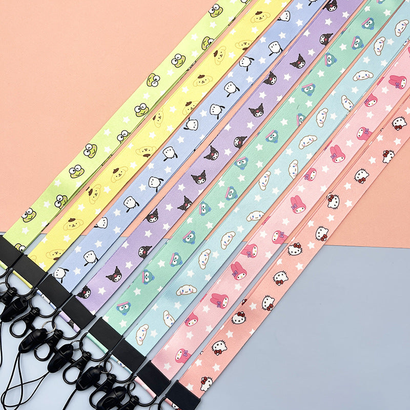 Mobile cartoon lanyard