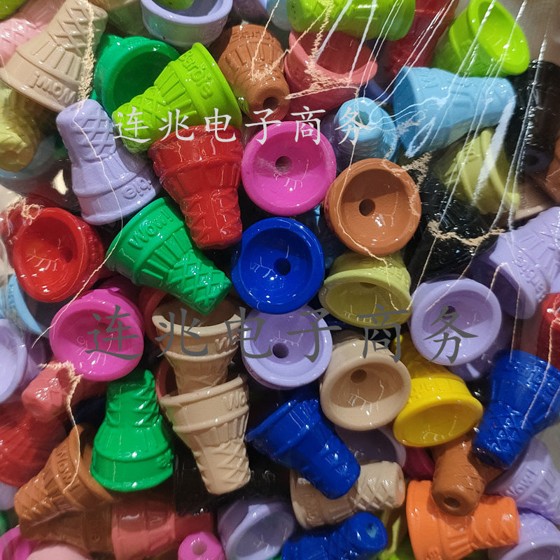 Acrylic ice cream beads