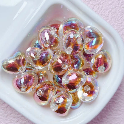 Love double-layer acrylic beads