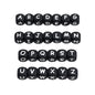 26 English letter silicone beads
