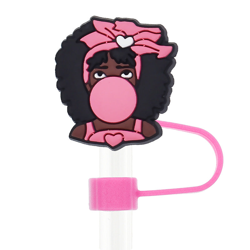 Fashionable girl Straw Cap