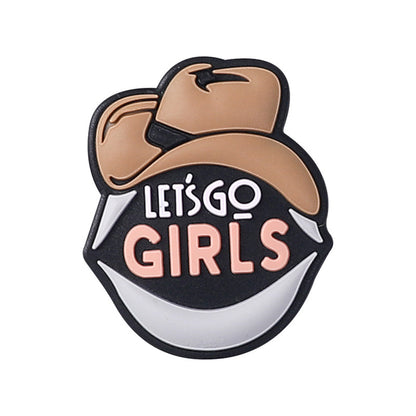 Cowboy women's silicone beads