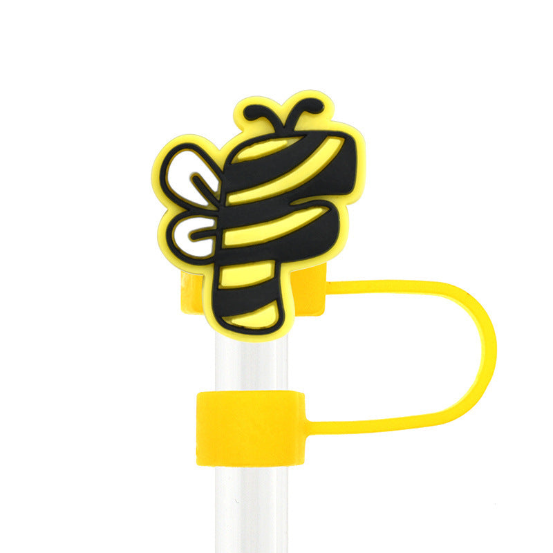 Cartoon Bee Straw Cap