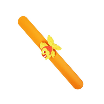 Cartoon marine creatures popping circle