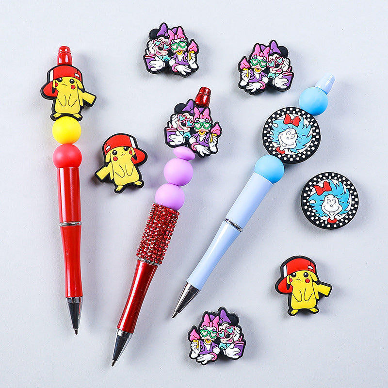 Cartoon Pikachu Silicone Beads
