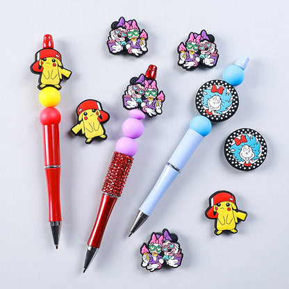 Cartoon Pikachu Silicone Beads