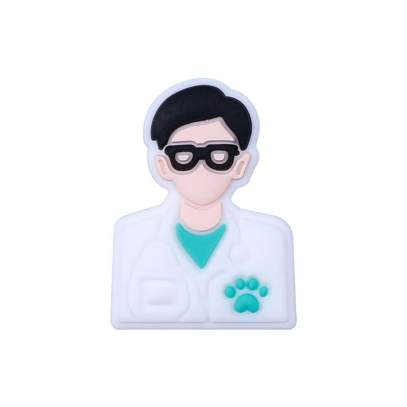 Pet Doctor Silicone Beads focal