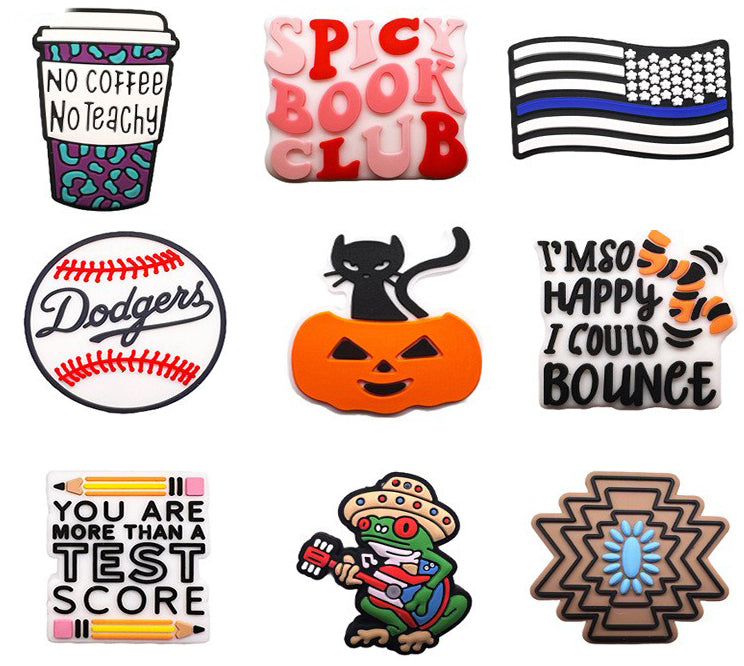 New Halloween silicone beads loose beads focal