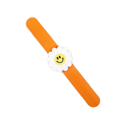 Smiling Sun Flower snap ring