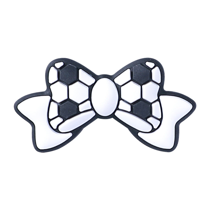 Bow silicone beads