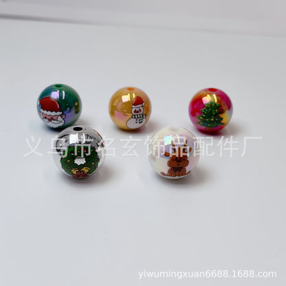 Christmas bead acrylic
