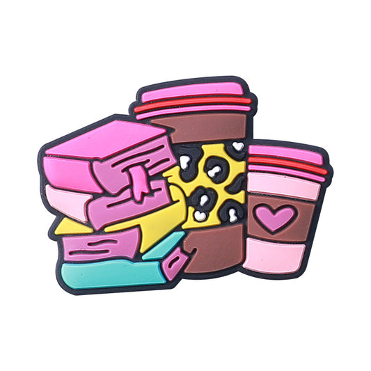 Silicone beads for coffee cups