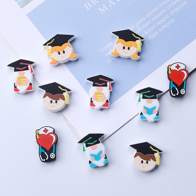 New Graduation Season Silicone Beads