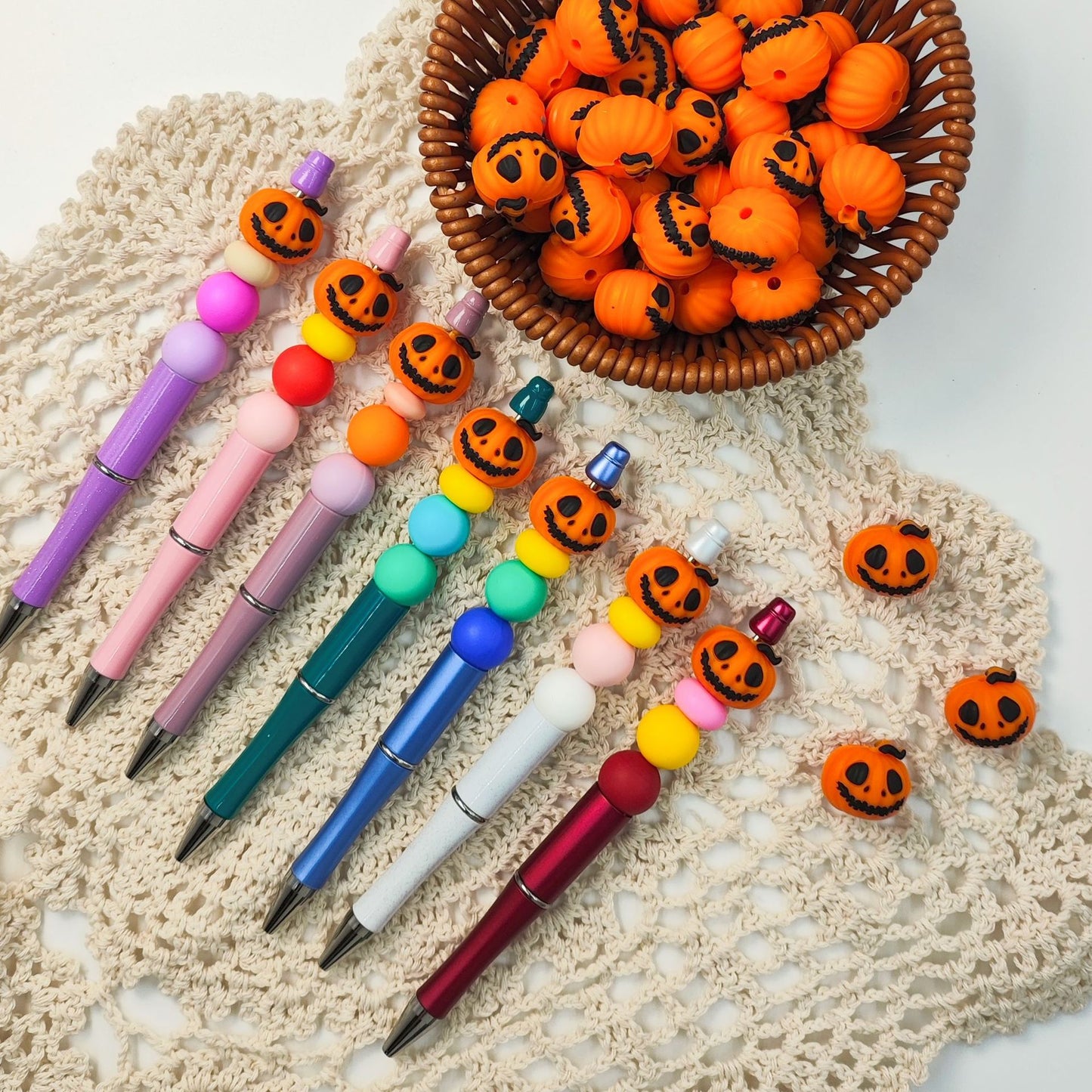 Halloween Pumpkin 3D 3D 3D Silicone Cute Cartoon