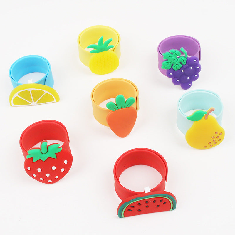 Christmas wristband snap ring