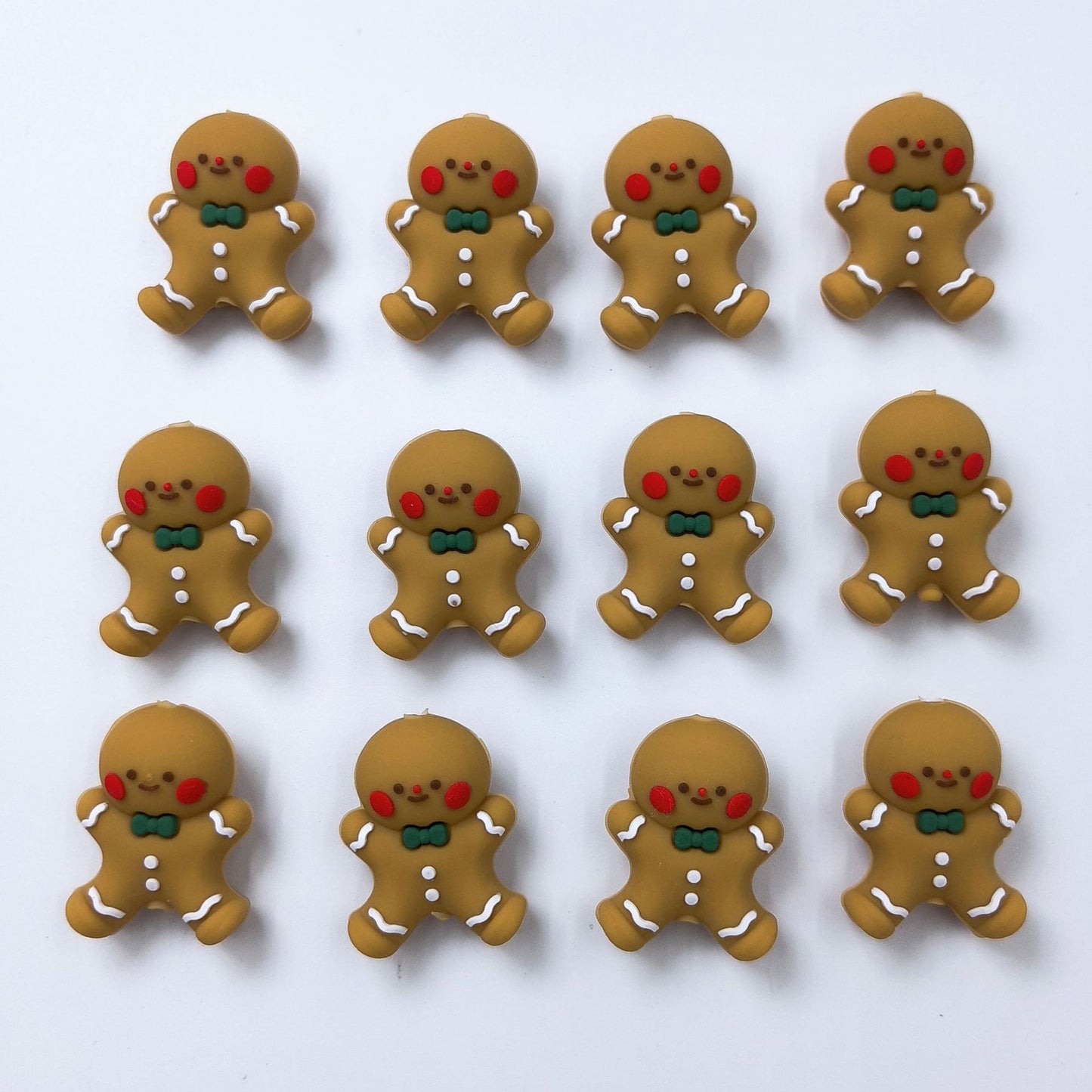 Gingerbread Man 3D 3D 3D Silicone Cute Cartoon