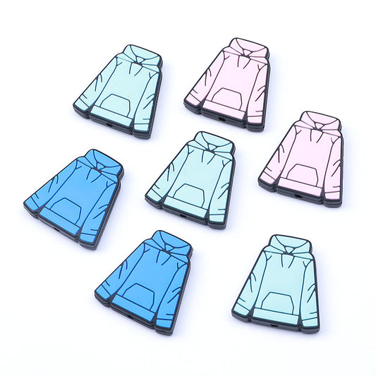New hoodie silicone beads