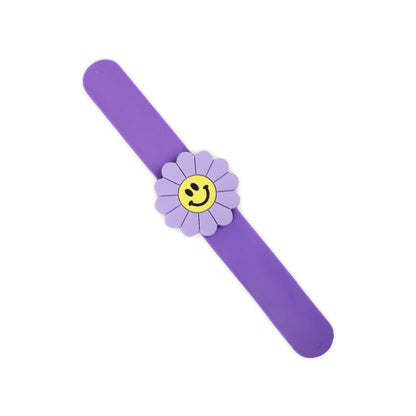 Smiling Sun Flower snap ring