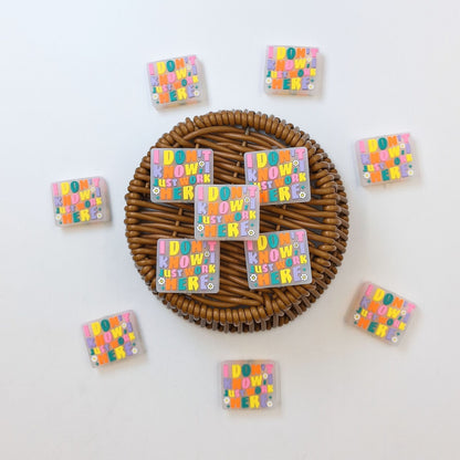 Billboard silicone DIY bead
