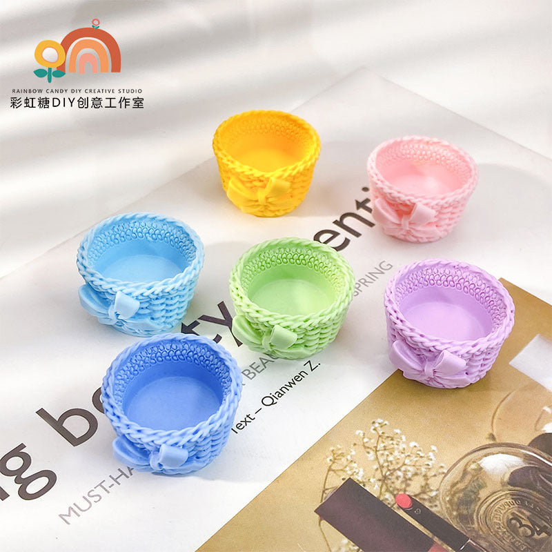 Bow Basket DIY Creative Jewelry Accessories Decoration