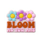 Spot flower tooth silicone beads