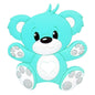 Little Bear Silicone Beads
