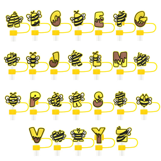 Cartoon Bee Straw Cap
